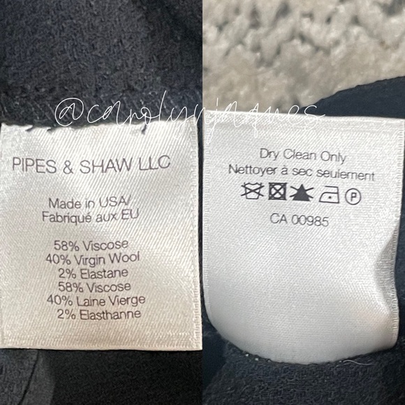 Veronica Beard Twig Tuxedo Trouser - Picture 9 of 9